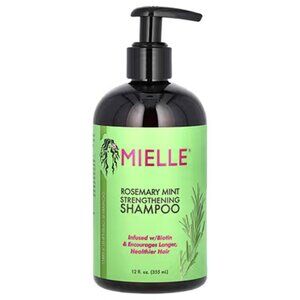 Mielle Organics Rosemary Mint Strengthening Shampoo 12 oz New